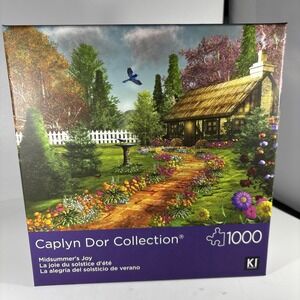 KI Puzzle 550 Pieces Caplyn Dor Collection Jigsaw Puzzle Midsummer Joy Cottage